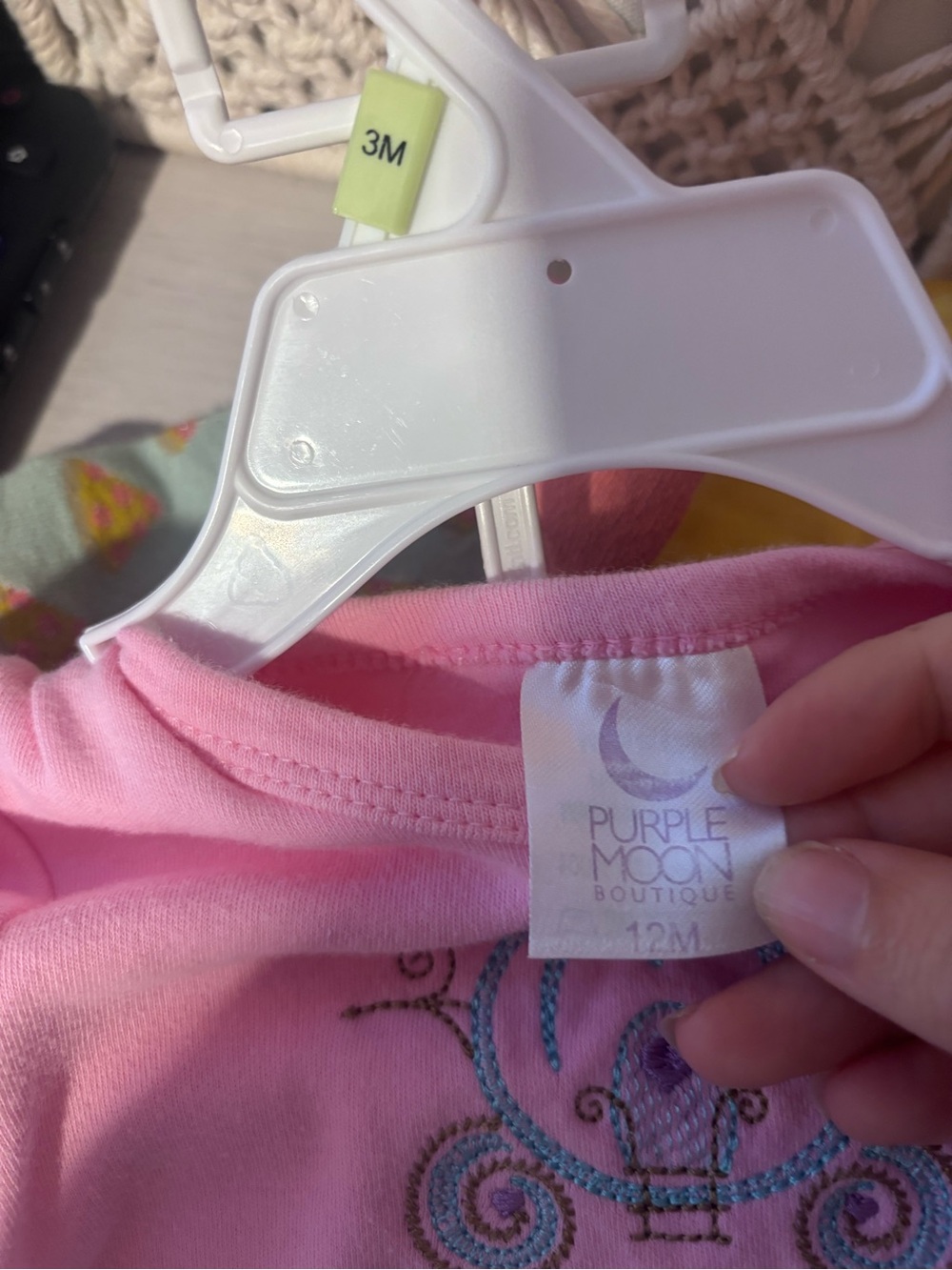 Old Navy Pink "Princess" Ruffled Top Matching Set - Picture 3 of 3